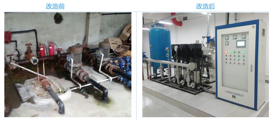 供水設(shè)備在那些情況下需要改造、更換?