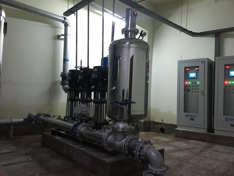 無塔供水器顯示過載不上水的緣由