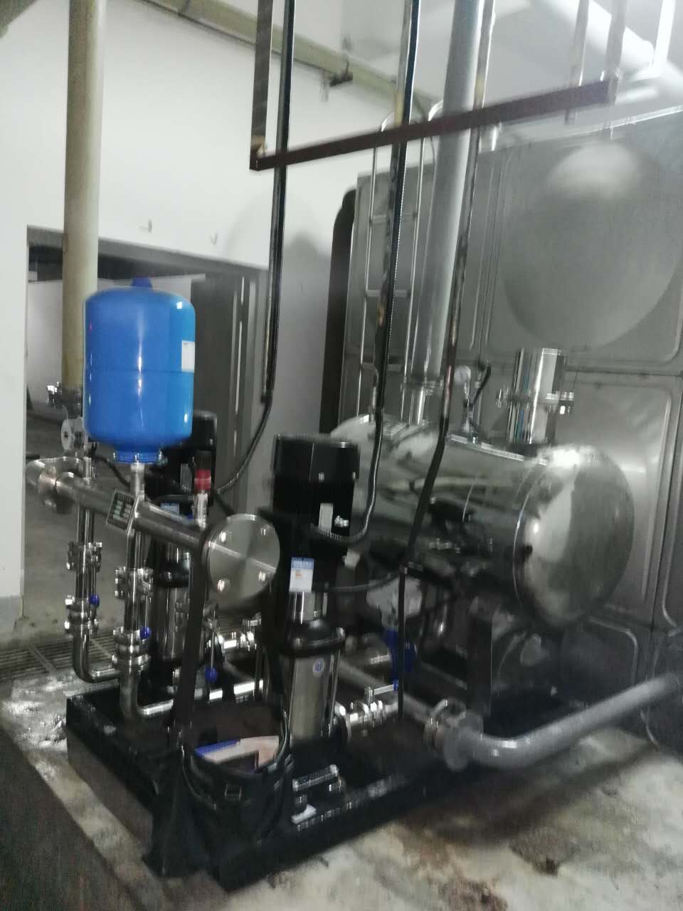 無(wú)負(fù)壓管網(wǎng)增壓穩(wěn)流供水方案